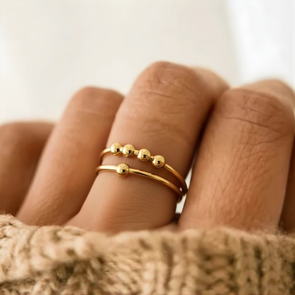 Dava - Anillo antiestrés giratorio | Ajustable