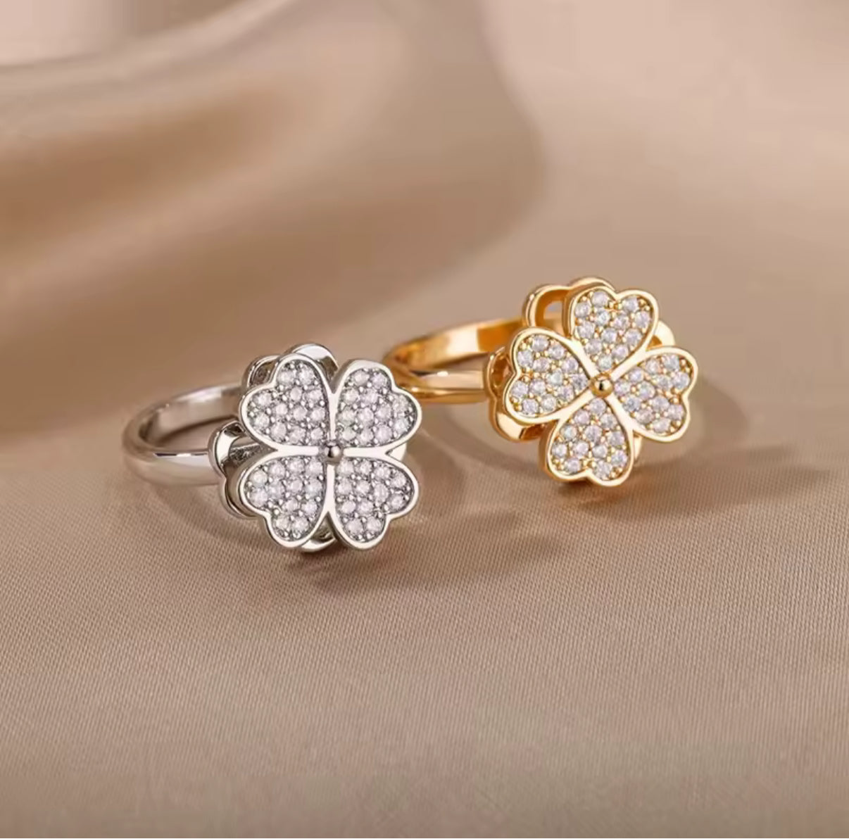 Daris - Anillo antiestrés giratorio | Ajustable