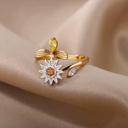Daris - Anillo antiestrés giratorio | Ajustable