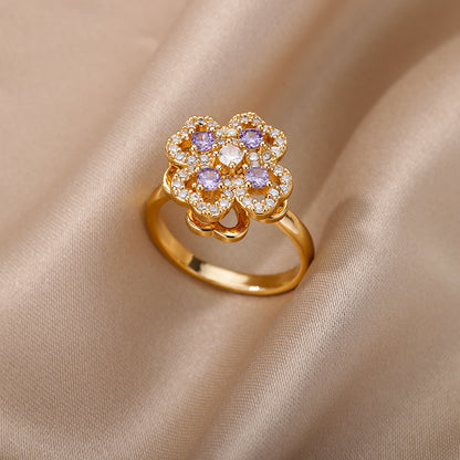 Daris - Anillo antiestrés giratorio | Ajustable